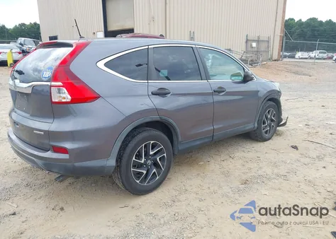 2016 Honda Cr-V Se из США, поврежденный, VIN 2HKRM3H49GH540979